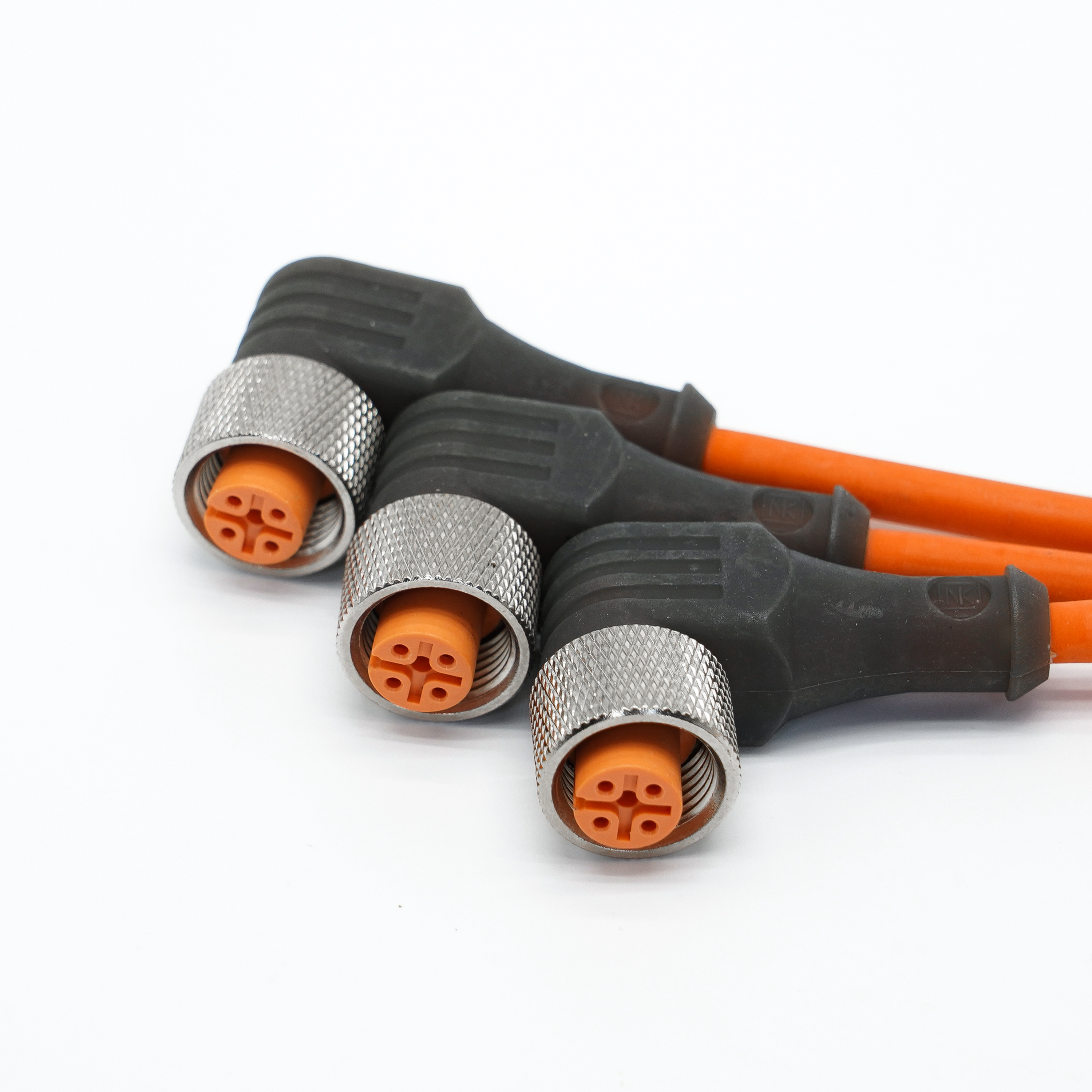 RoHS Brass Nickel Plated Waterproof Electrical Connectors M12 for Outdoor