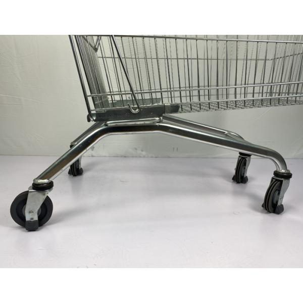 Carro de la compra de acero grande estupendo del metal de la carretilla Q195 de las compras 275L