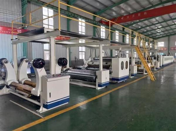 High Speed 5 Ply Corrugated Carton Making Machine Packing Line for Large Carton Sizes