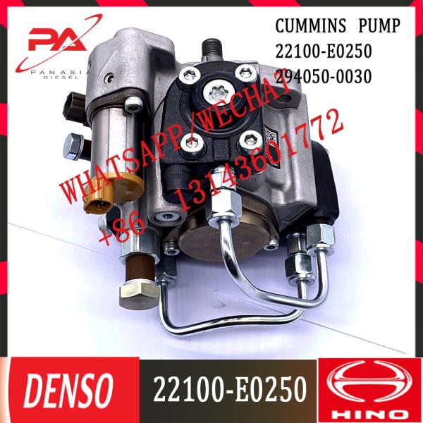 Bomba comum de alta pressão diesel do injetor de combustível diesel do trilho da bomba de injeção das peças de automóvel 22100-E0250 de HP4 294050-0030