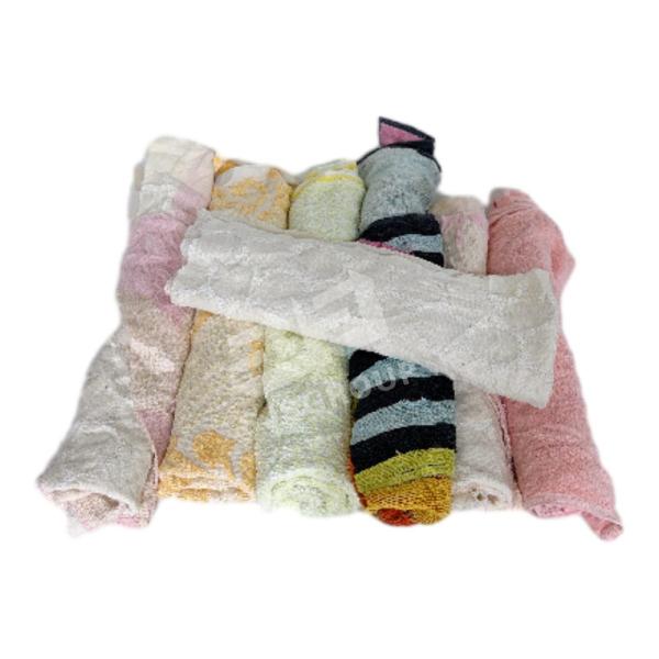 Super Absorption Recyclable Cotton Floor Cloths Terry Towel Rags Household Cleaning wipes Color Cotton Rags