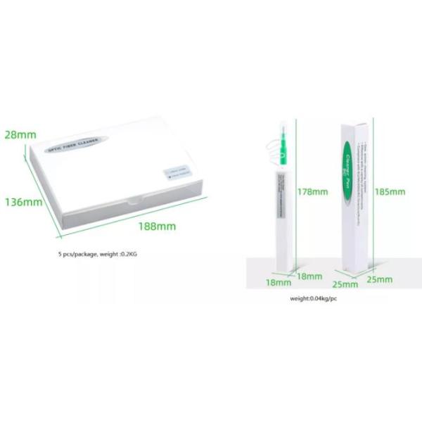 Fiber Optic Cleaner  For Cleaning SC/FC/ST 2.5mm Adaptor And Ferrules