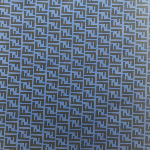 Напечатанная двойная буква F ПВХ фальшивые кожаные сумки Сумочка кошелек Телефонный чехол Пакет Подарочная коробка Кожаная ткань