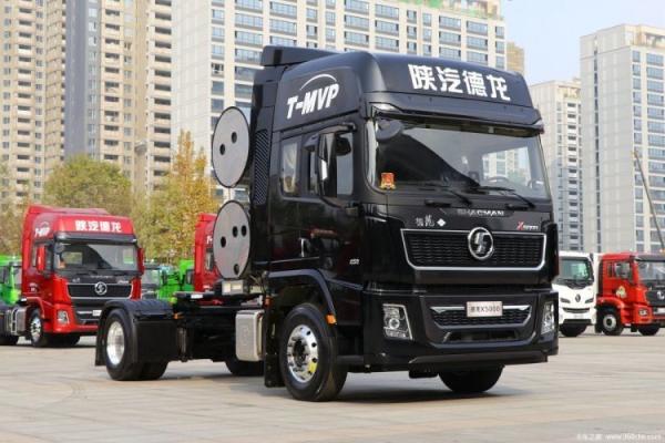 High GVW Shaanxi Auto X5000 460hp 4X2 LNG Towed Truck Head for Heavy Duty Hauling