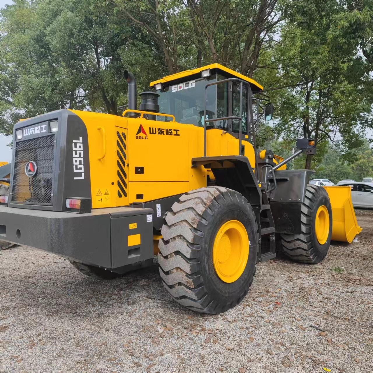 Used Compact LG956L Wheel Loader 16 Ton Linggong SDLG