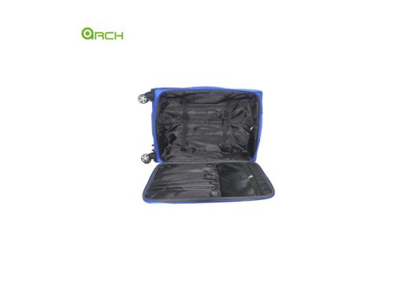 Tapestry Trolley Case Soft Sided Luggage with Double Spinner Wheels