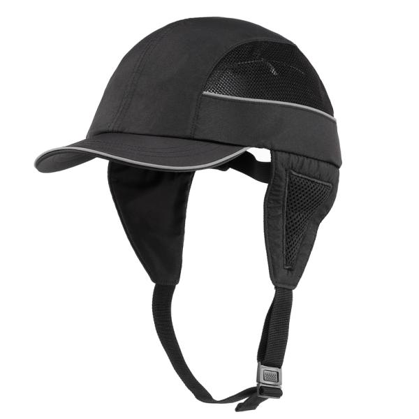 ABS Safety Hard EN812 Baseball Bump Caps 60cm With Chin Strap Lightweight