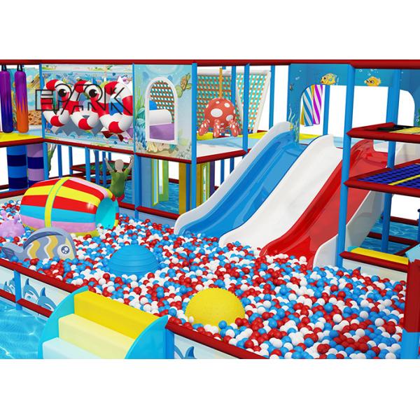 Anti Static Amusement Park Playground Kids Naughty Castle Commercial Adventure Park