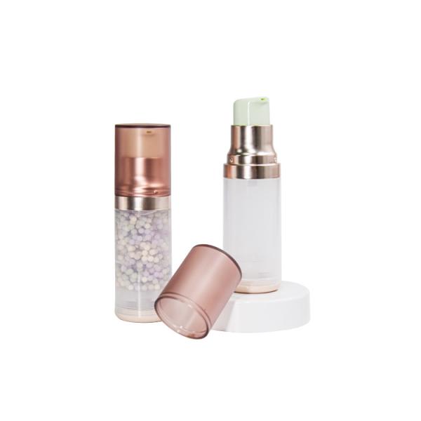 Pearl essence  packaging bottle 30ml airless pump bottle