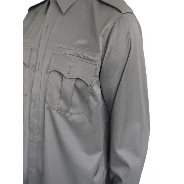 Uniforme de cérémonie militaire noire à manches longues et pantalon droit