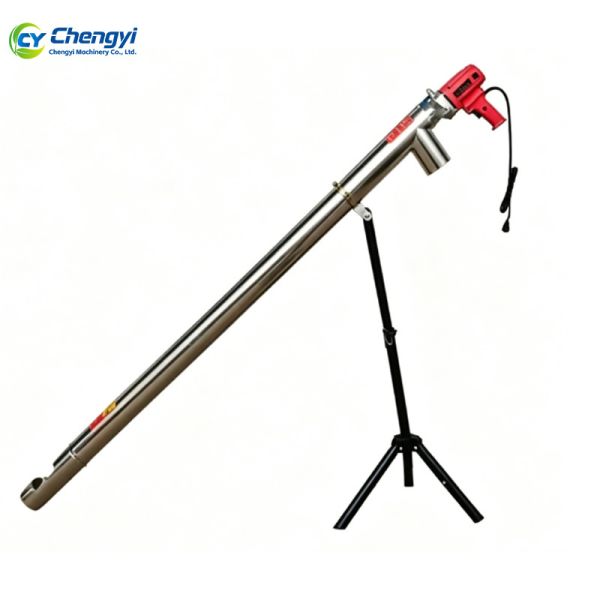 Mobile SS Grain Conveyor Portable Grain Suction Machine For Fast Harvest