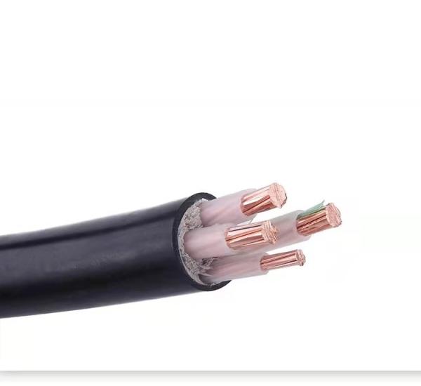 Fil électrique isolé XLPE de 0,6 mm et 3,4 mm d'épaisseur d'isolation avec gaine en PVC