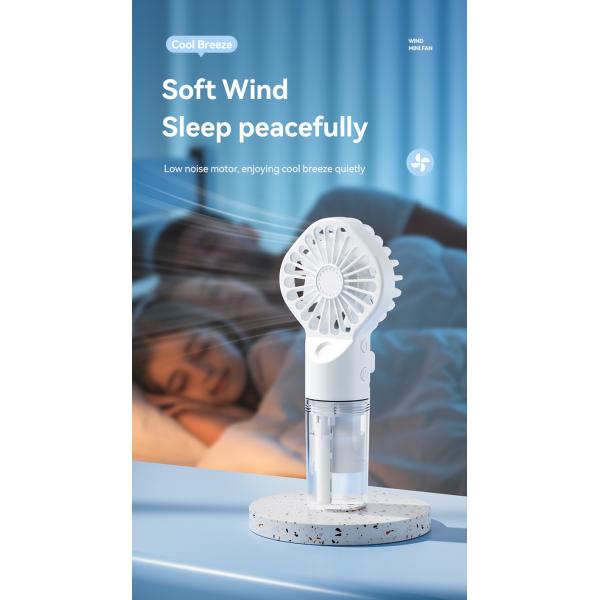 Hand Held Spray Fan Portable Mini Charging Spray Humidification Gift Handheld Small Fan