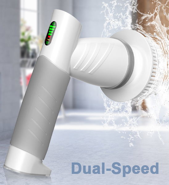 Multifunctional Hand Free 9 In 1 Electric Washing Cleaning Brush With USB Charging
