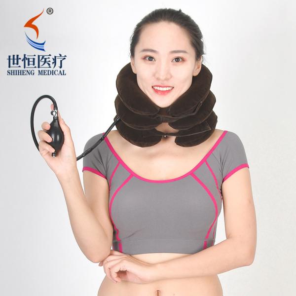 2020 New Products Medical Adjustable Air Neck Support Brace Cervical Collar Traction