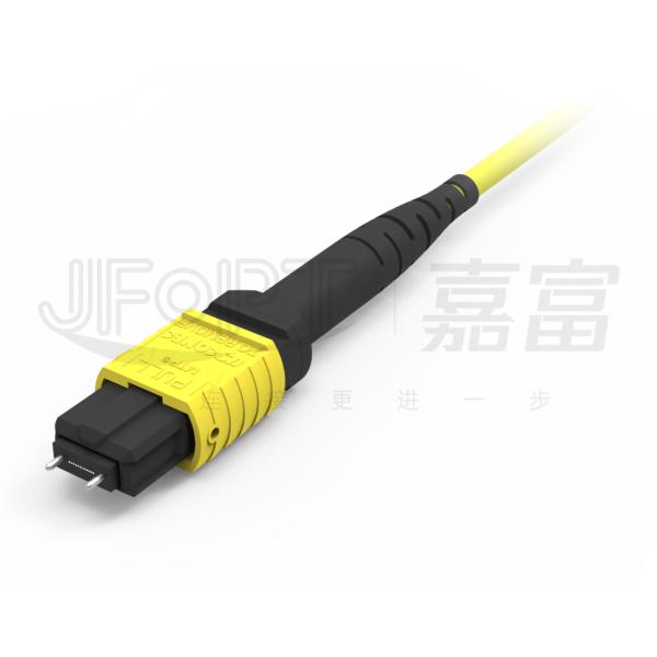 12 гибкий провод полярности b Aqua кабеля мультимодных 50/125 3.0mm LSZH хобота ядра MPO