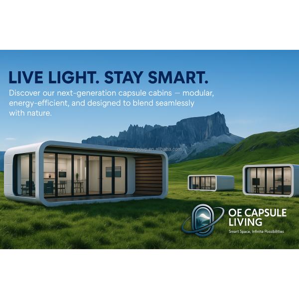 Luxury 20ft Modern Shipping Container House Small Residential Prefab Steel Structure For Hotels Villas Apartment Space