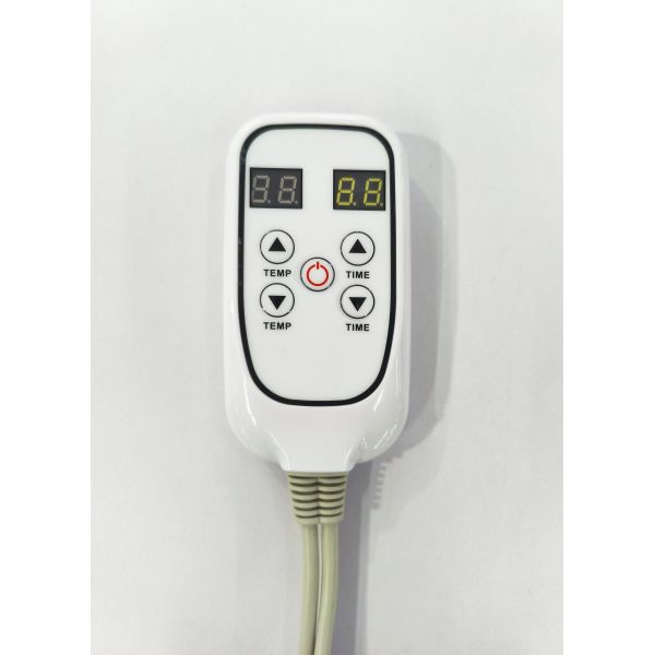 Silver Grey 240V Waist Belt with Far Infrared Function for Muscle Recovery