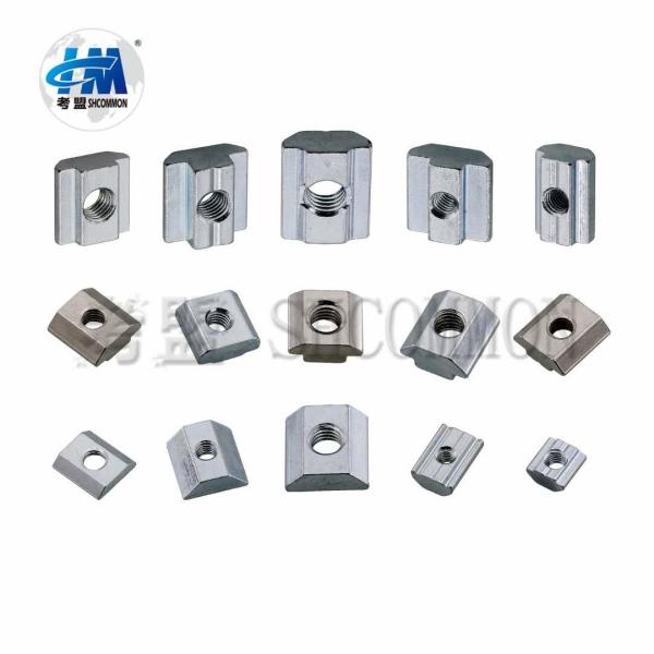 M4 M5 M6 M8 M10 Zinc Plated Serrated Hex Flange Nut