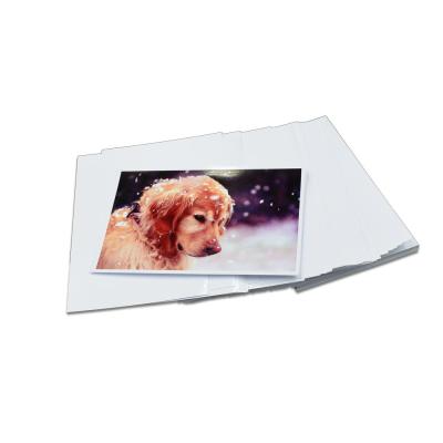 Papel lustroso tomado partido do Inkjet de 300g A5 dobro grosso
