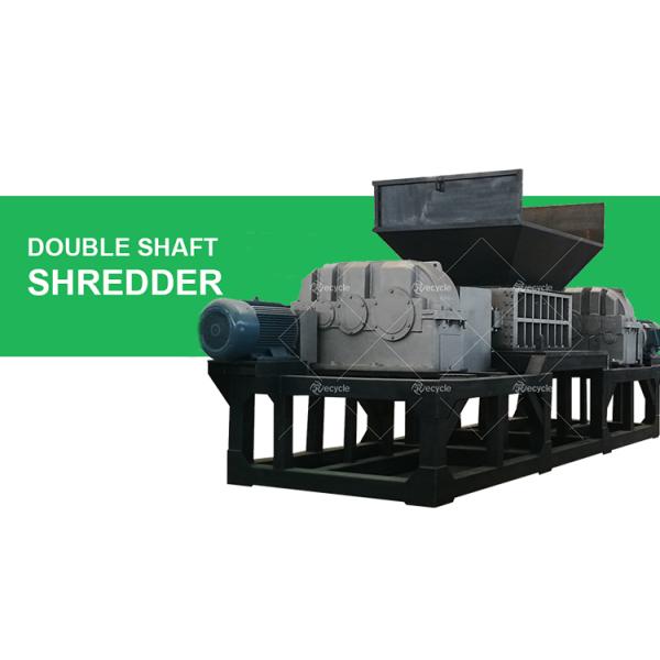 Pet Pvc Plastic Crusher Machine Scrap Metal Shredders Double Shaft Shredder Machine/ Carton Tyre Shredder