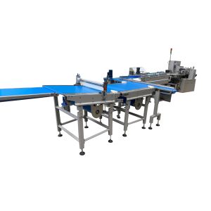 Full Automatic Flow Wrap Food Sorting and Flow Packing Machine