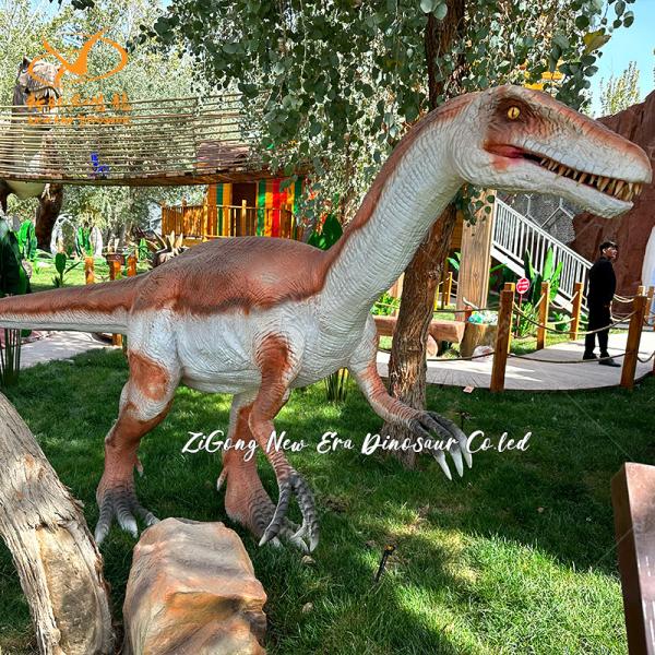 Vivido modelo de dinosaurio de tamaño real para Jurasic World and Park