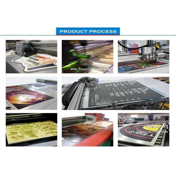 External PE Coated Lightweight ACM Signage Panels Smooth Surface