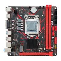 carte mère d'ordinateur bon marché en gros DDR3 INTEL LGA1150 carte mère H81 X8-VB-V2.0 4th GEN CPU pris en charge
