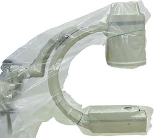 EN 13795 C-Arm Cover Drapes Transparent Polyethylene For Complicated Surgical