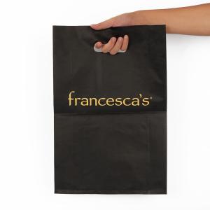 O costume apreende o LDPE cortado para segurar sacos de compras varejos pl