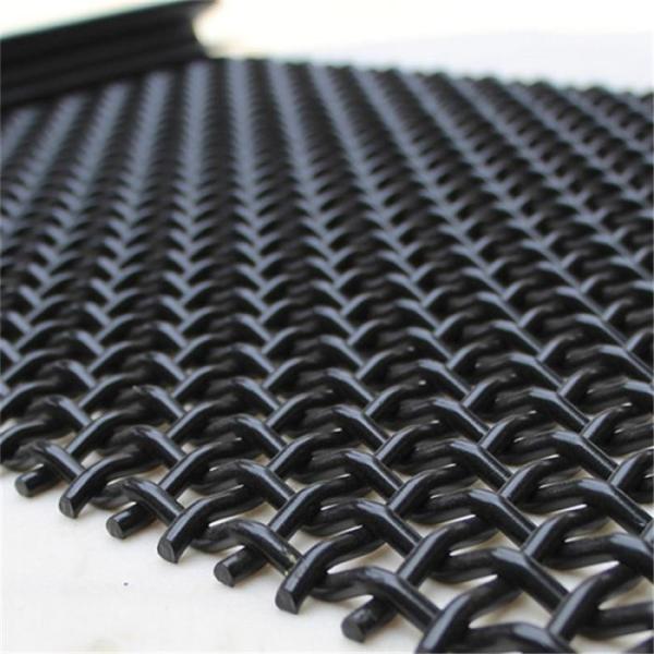 Galvanized Iron Wire Crimped Woven Wire Mesh with Square Hole and Corrosion Resistance