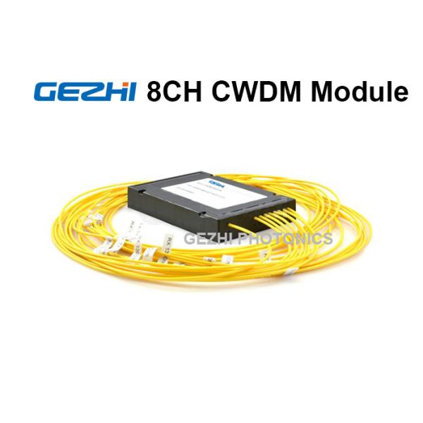 8 module recto 1270 de la fibre CWDM de canaux - 1610nm pour l'amplificateur optique de fibre