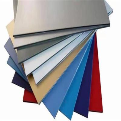 Painéis compostos de alumínio do espelho de prata ultra claro para a decoração interior