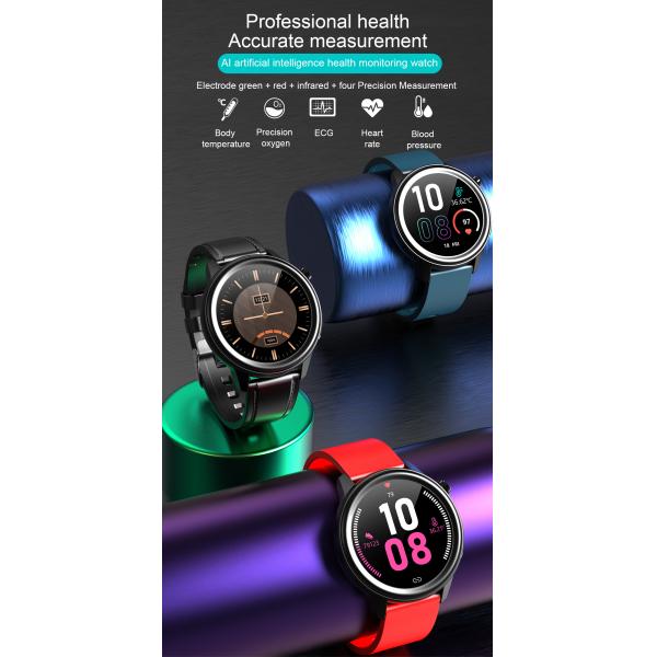 HL80 Smartwatch E80 Waterproof Sports 200mAh Silicone Health Smart Bracelet Band Wristwatch Metal Alloy