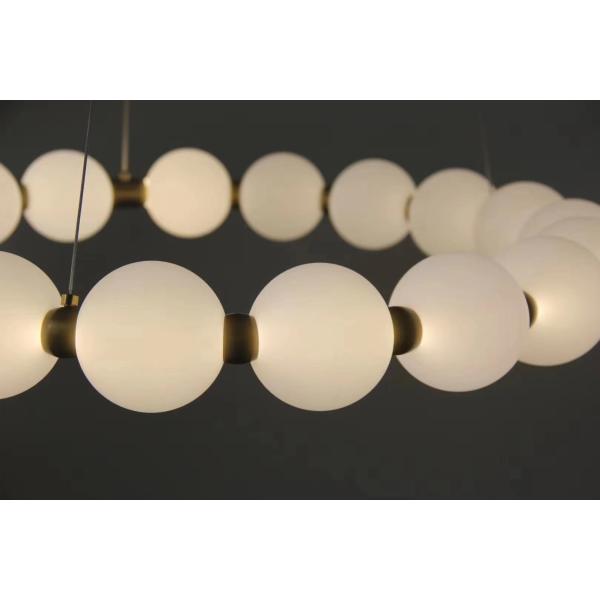 Glass Ball Dining Room Bedroom Study Dining Room Coffee Bar Decoration Lamp Hanging Kitchen Lamp