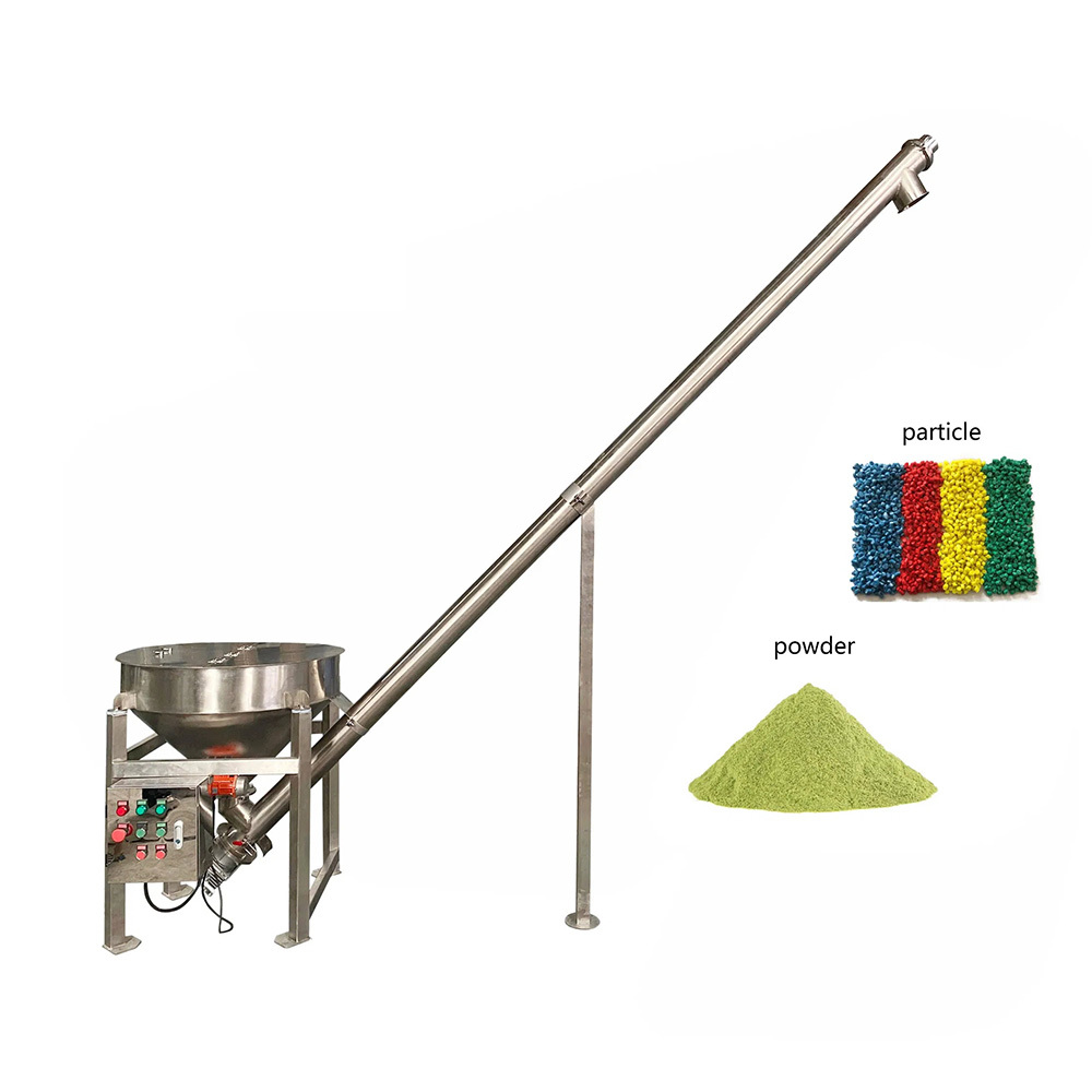 High-Accuracy Stainless Steel Screw Conveyor Machine with Fully Sealed Conveying for Automatic Powder Feeding