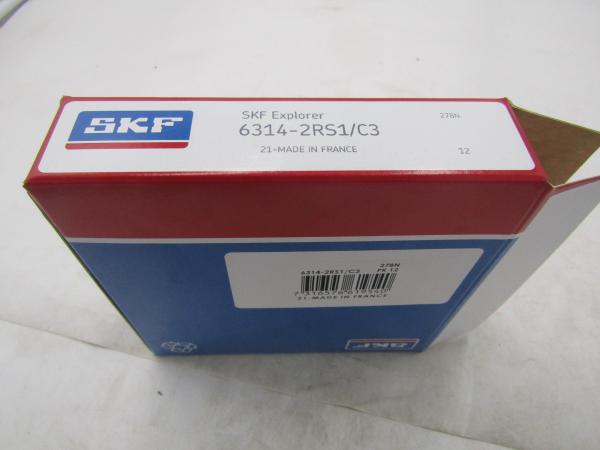 Double Seals 6314 2rs 2z Low Noise Bearings Small Friction 70x150x35mm