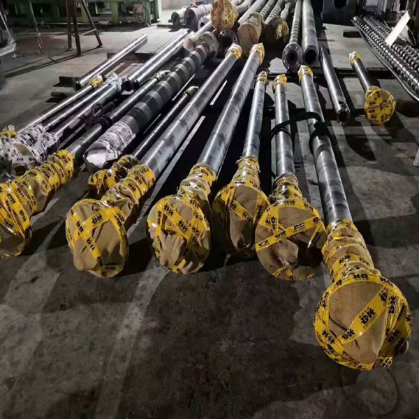 38CrMoAlA Nitrided Extrusion Machine Screw Barrel for General Plastic Processing