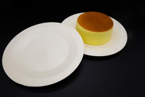 Bamboo Round Reusable Wooden Plates Biodegradable 7 9 10 Natural Color