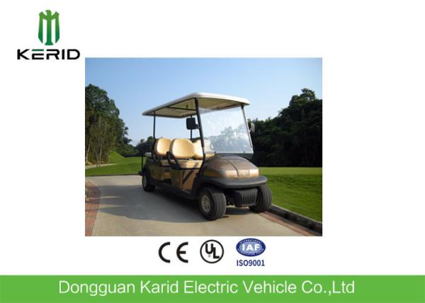 Free Maintenance Battery Powered Six Passenger Golf Cart For Sports / Entertainment