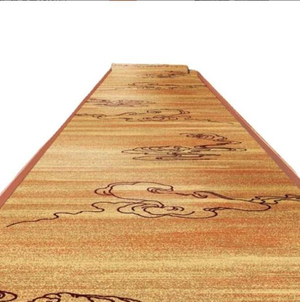 Large Area Full Of Printed Commercial Floor Mat Customized Hotel Carpet