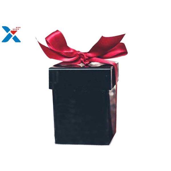 Custom Luxury Clear Acrylic Flower Box 9 * 9 * 15cm 7 * 7 * 10cm Light Weight