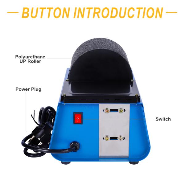 Mini Jewelry Vibratory Tumbler Jewelry Polishing Machine