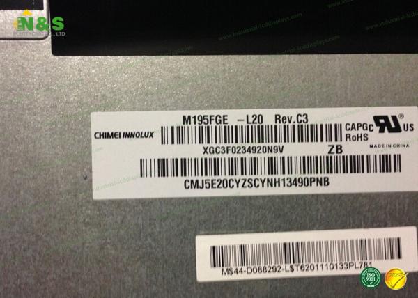 RGB 19.5 CHIMEI INNOLUX LCD Panel For All - In - One PC M195FGE-L20