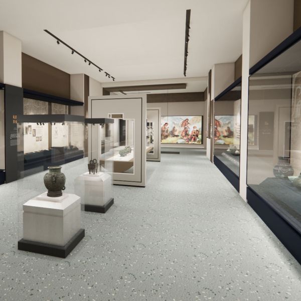 Relle Durable Rubber Flooring for Museum Exhibition Spaces