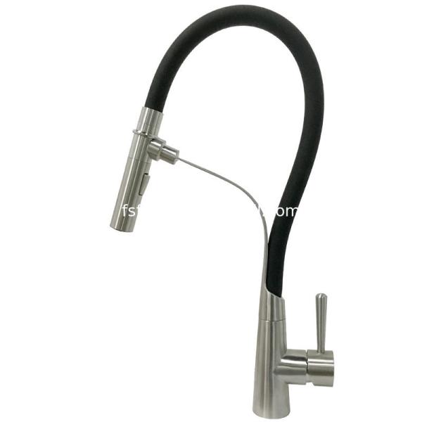 china stainless steel pull out kitchen faucet FOR NORTH AMERICA MARKET