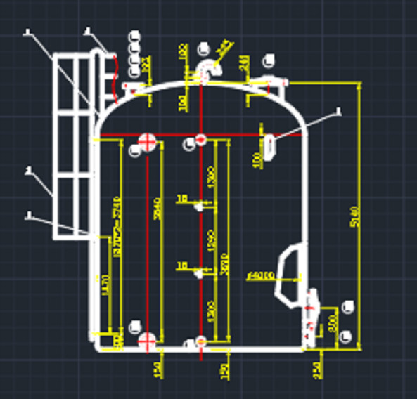 Vertical Alkali Resistant FRP Water Tank For Water Purification