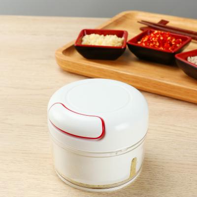 Cortador de vegetais manual manual portátil mini com cabo de puxar