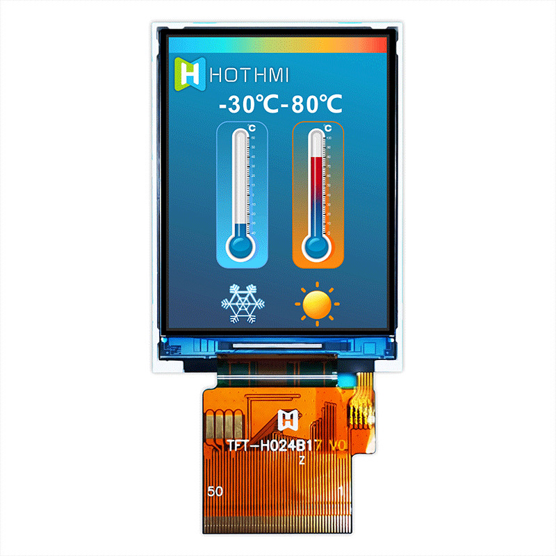 2,4 модуль дюйма 240x320 SPI TFT, солнечный свет читаемый LCD TFT-H024B17QVIST6N50 IC ST7789